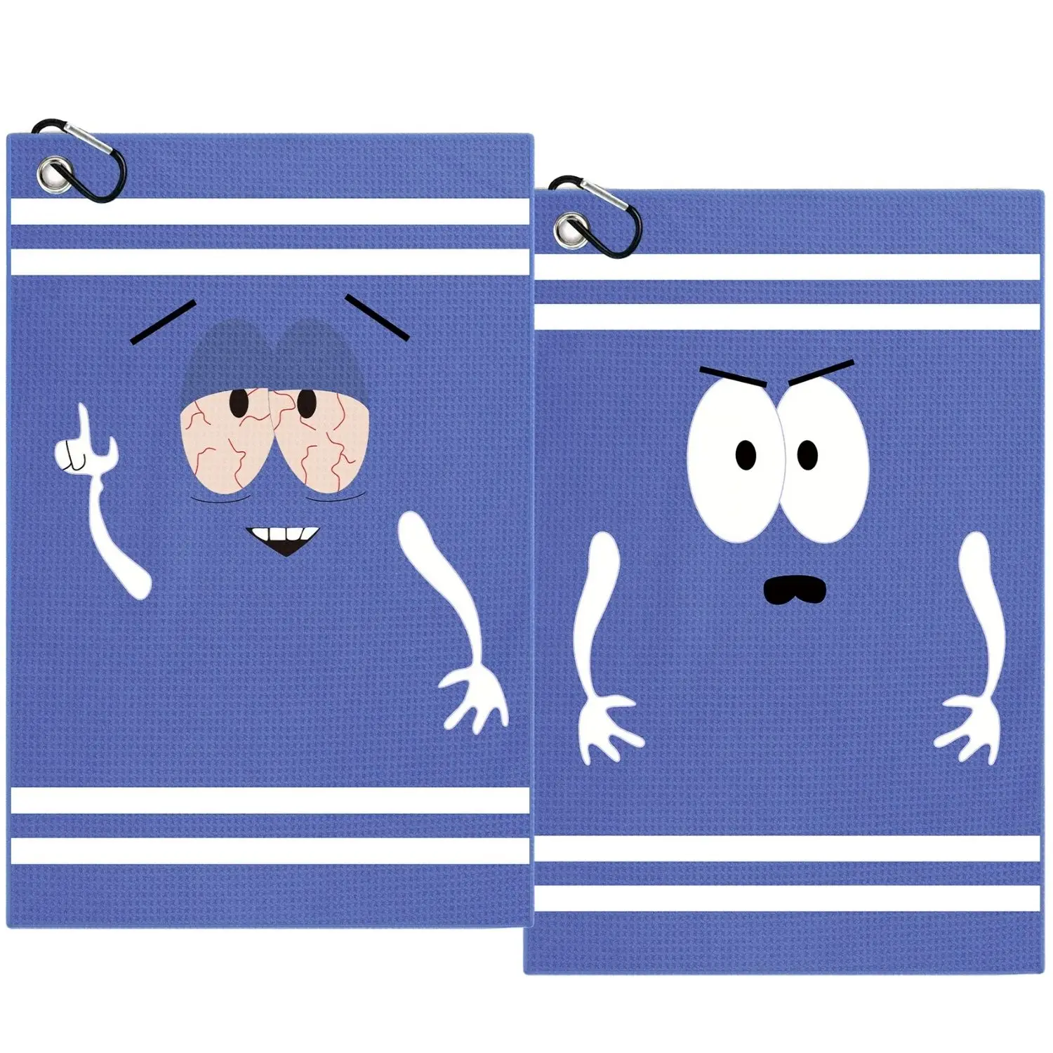 Golf Towel Waffle - 재미있는 마이크로파이버 프리미엄 골프 타월, 남성용