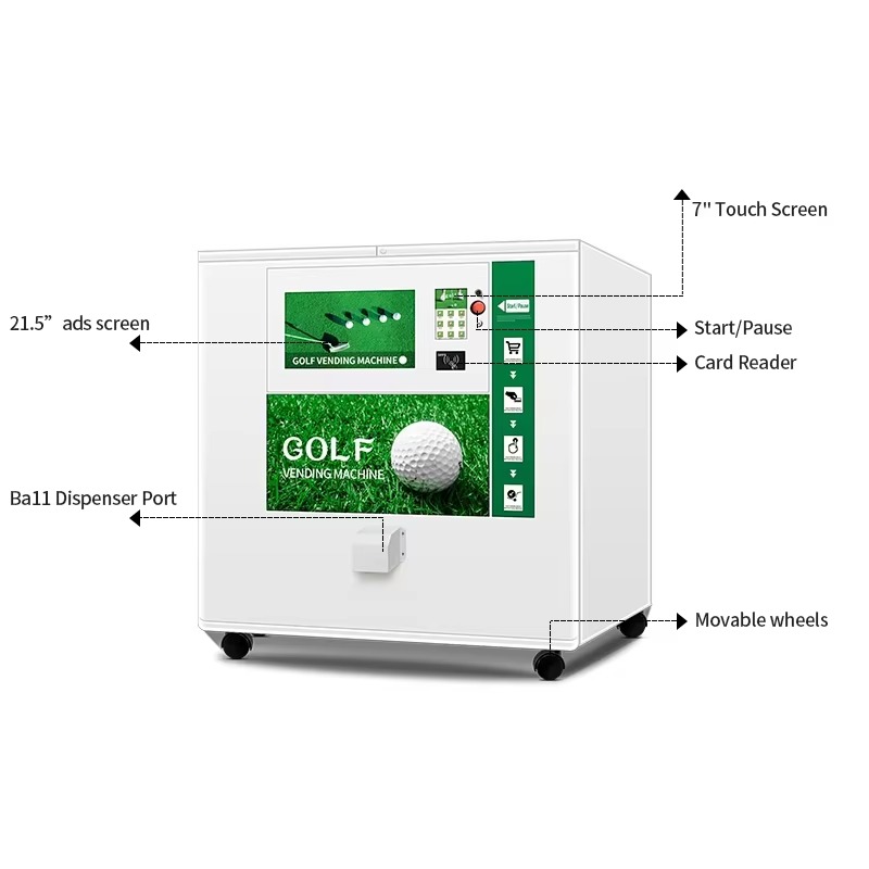 상업용 지능형 자동 골프 판매기, 드라이빙 레인지용 셀 - Golf Equipment Vending Machine 리뷰 및 가격