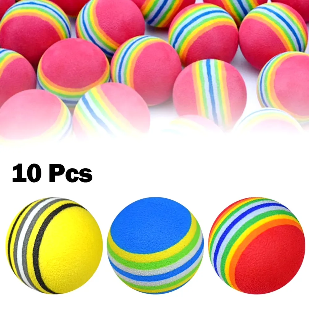 10Pcs 35mm 골프 연습용 폼 볼 - 실내 실외  - Golf Equipment Indoor 리뷰 및 가격