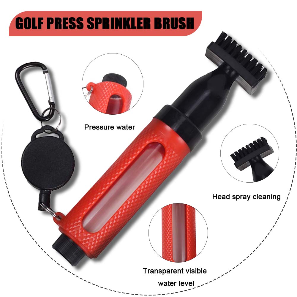 골프 클럽 청소 브러시(후크 포함) 휴대용 압력 물 분 - Golf Equipment Indoor 리뷰 및 가격