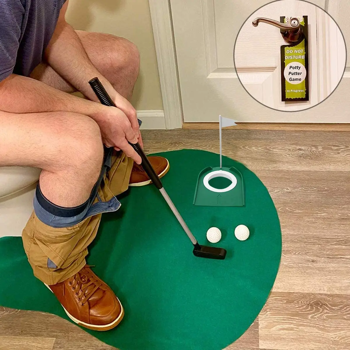 홀 플래그 퍼터가있는 실내 골프 퍼팅 트레이너 그린 연 - Golf Equipment Indoor 리뷰 및 가격