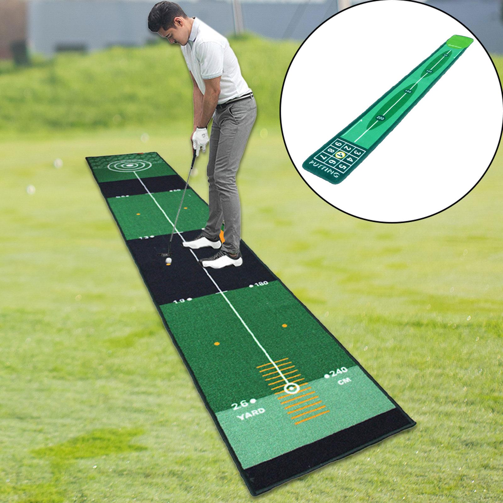 골프 퍼팅 실내 골프 타격 매트 녹색 매트 골프 연습  - Golf Equipment Indoor 리뷰 및 가격