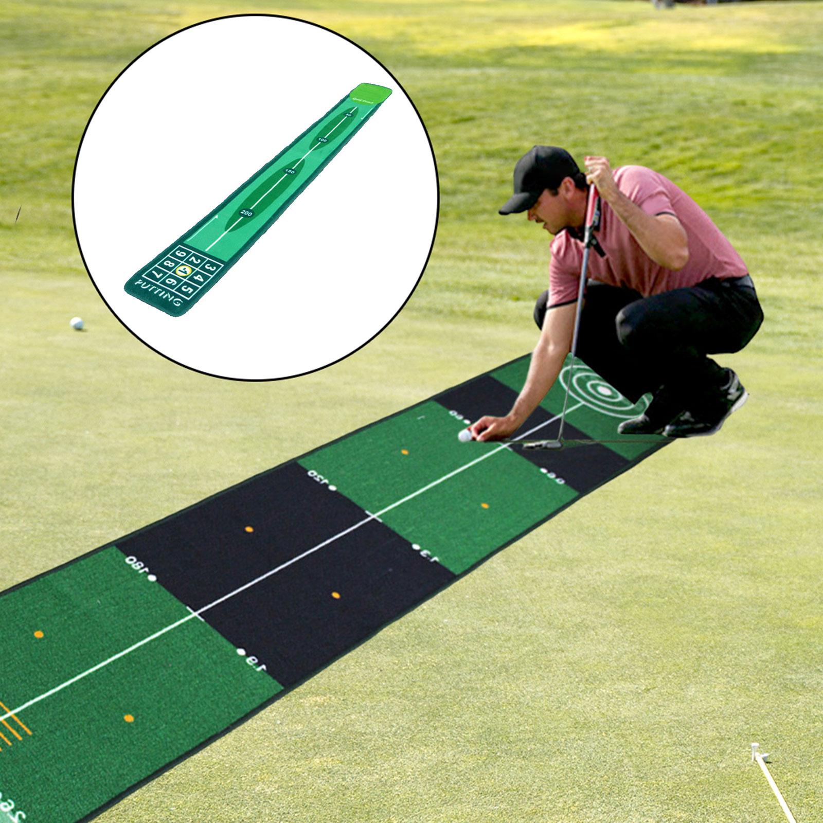 골프 퍼팅 실내 골프 타격 매트 녹색 매트 골프 연습  - Golf Equipment Indoor 리뷰 및 가격